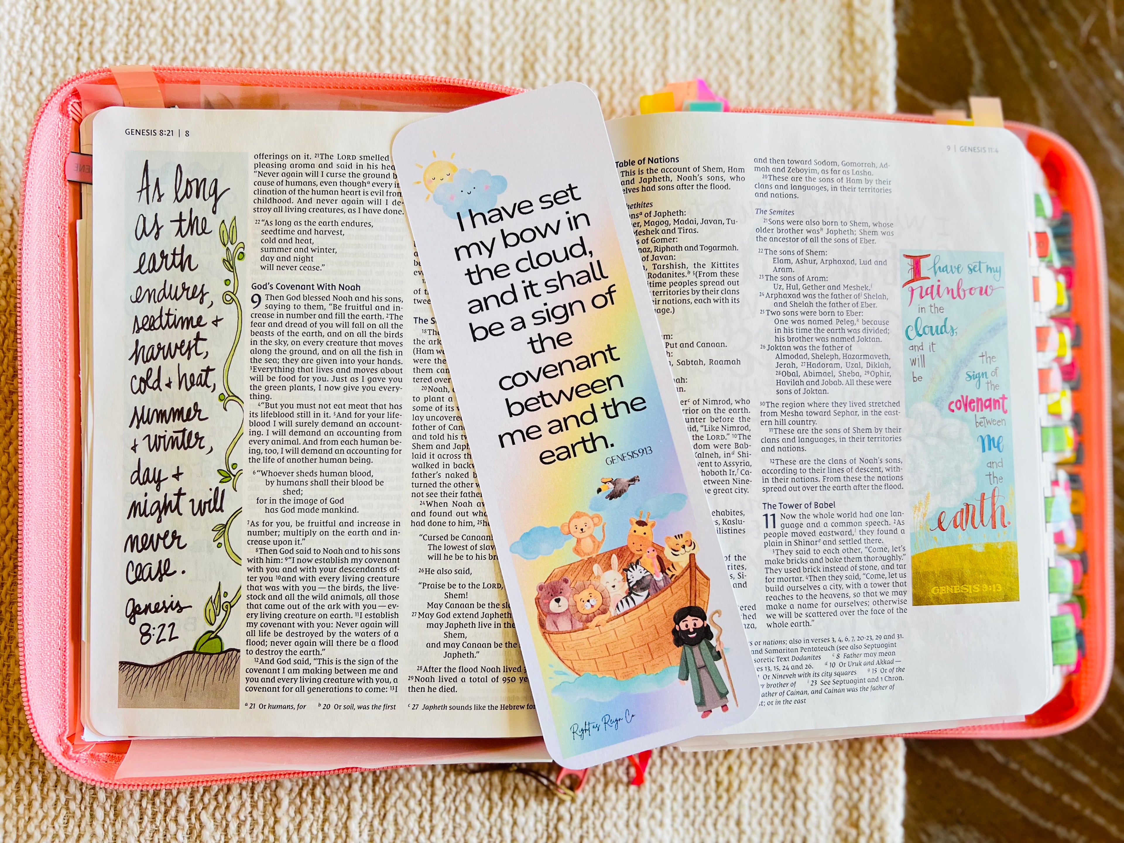 Noah’s Ark Bookmark — For Little Disciples