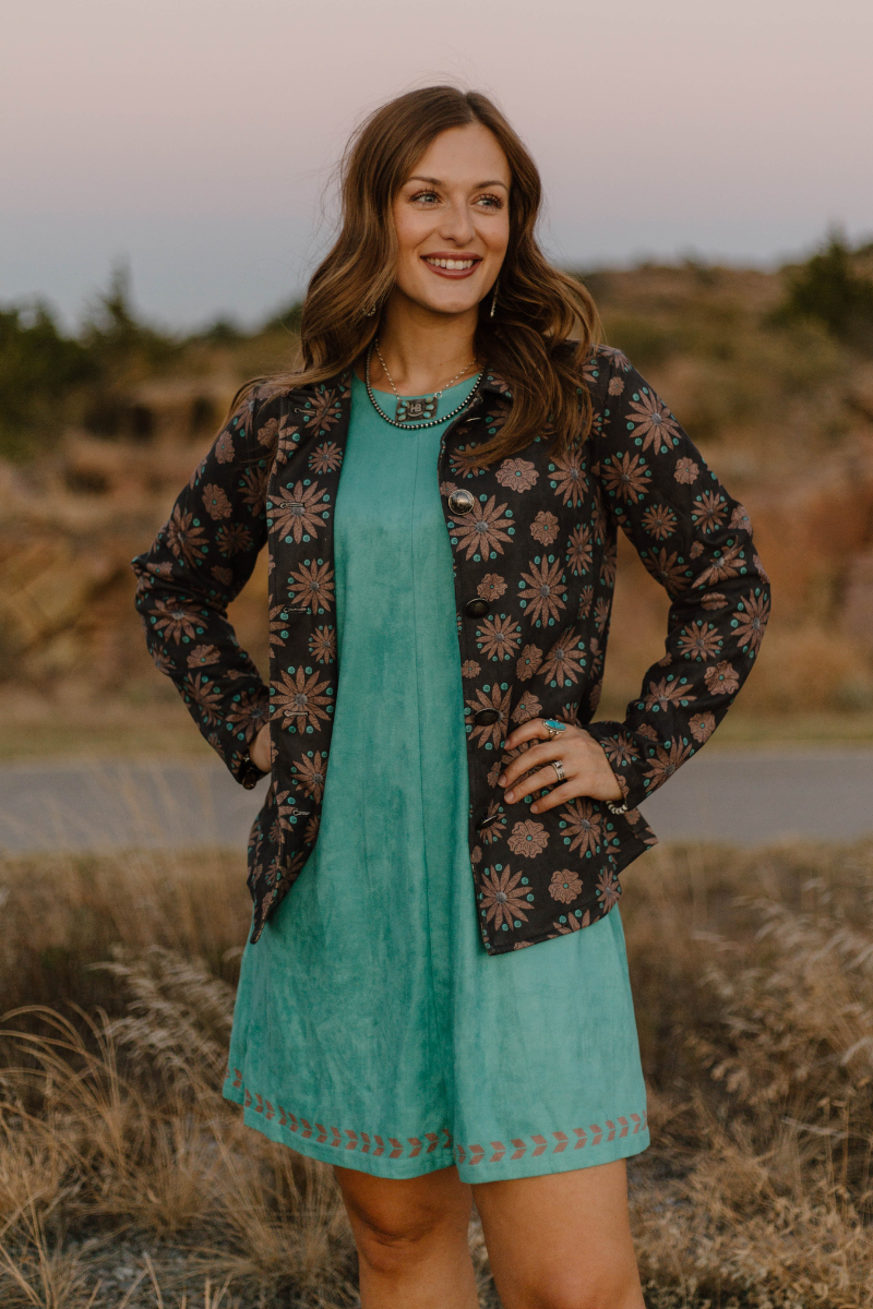 Turquoise Trails Dress