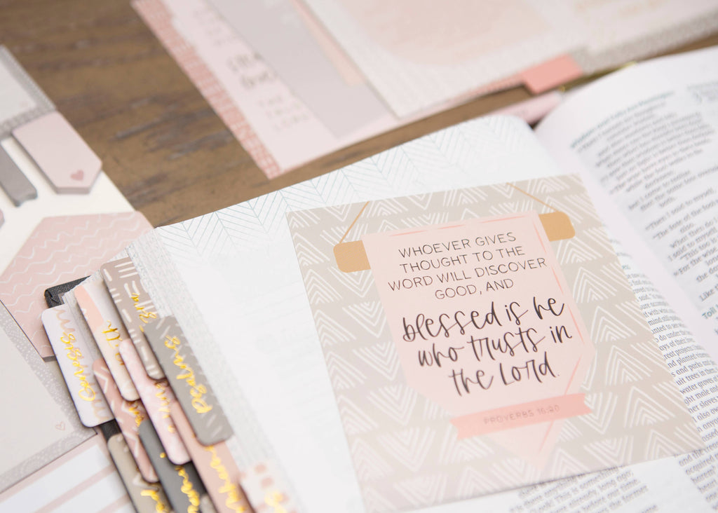 Trusting God Scripture Verse Cards — Set of 10 Bible Memory Cards for Women