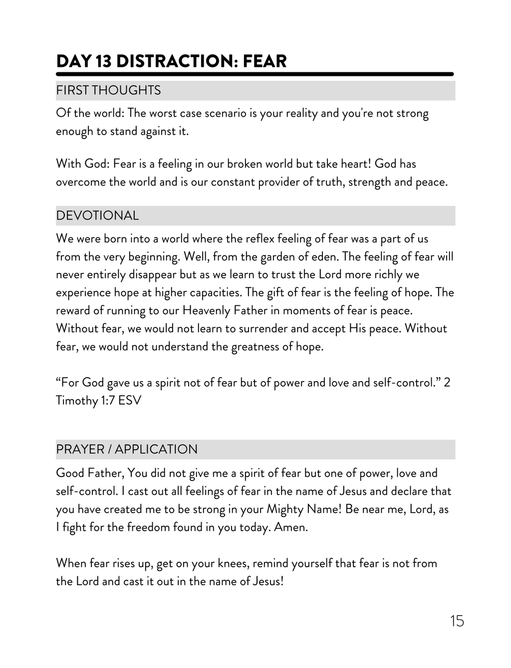 Distracted — 40 Days to Know God More and Live Freed
