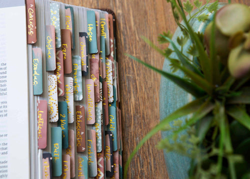 Boho Bible Tabs | Bible Index Tabs