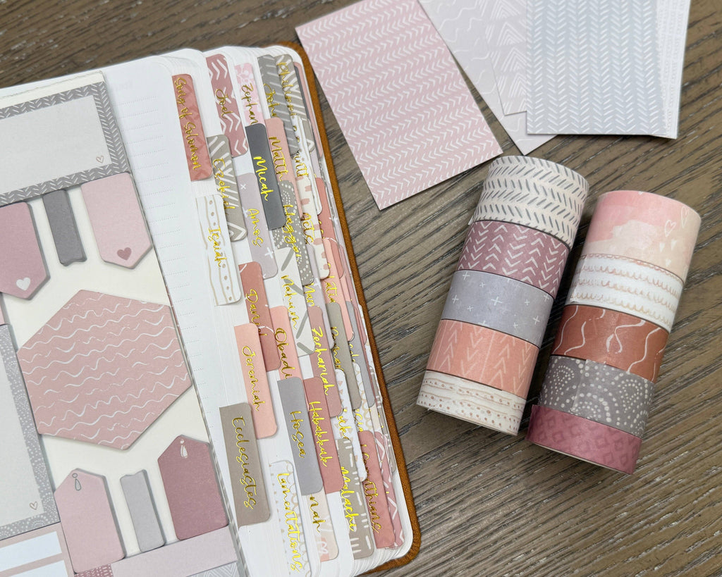 Bible Journaling Washi Tape | Neutral