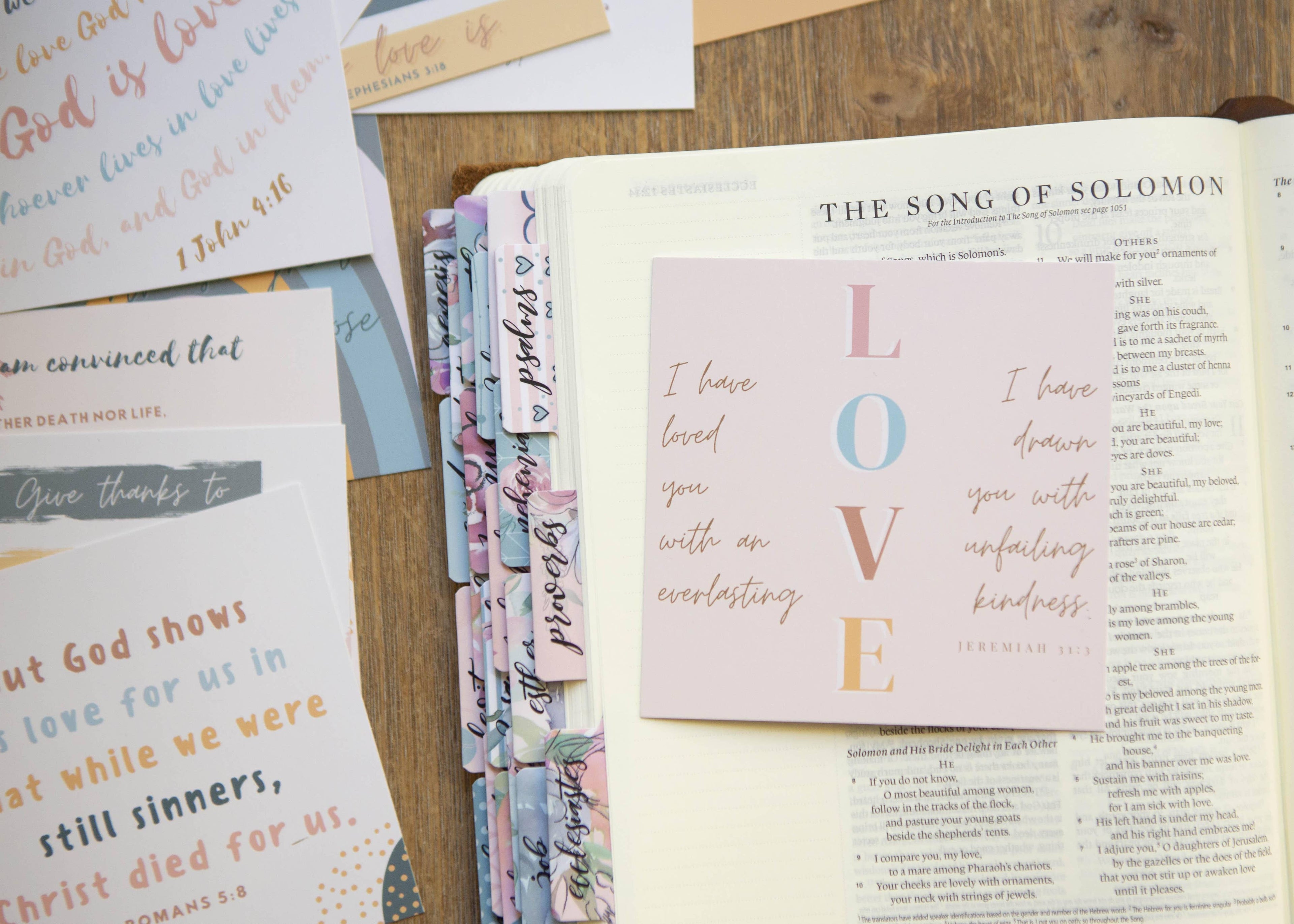 God’s Love Verse Cards — Experiencing God’s Love Scripture Card Set