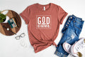 God is Faithful Christian T-Shirt | Faith Based Clothing for Women | Faith Gift