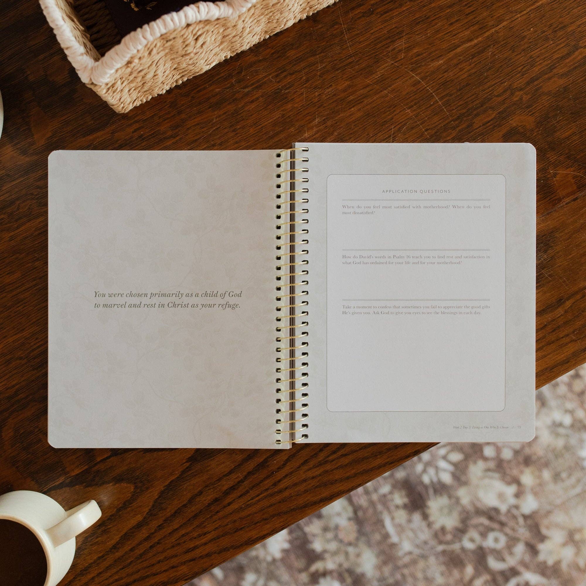 Flourishing in Motherhood — 5 Week Spiral Bible Study on Identity in Christ