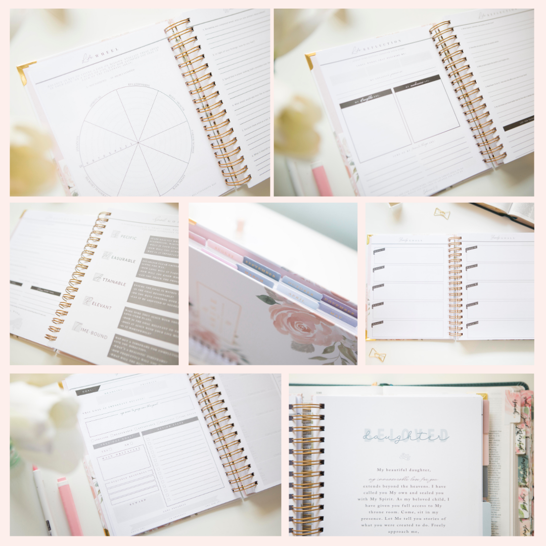 Arise Christian Planner — Undated Daily Goal Planner for Christian Women