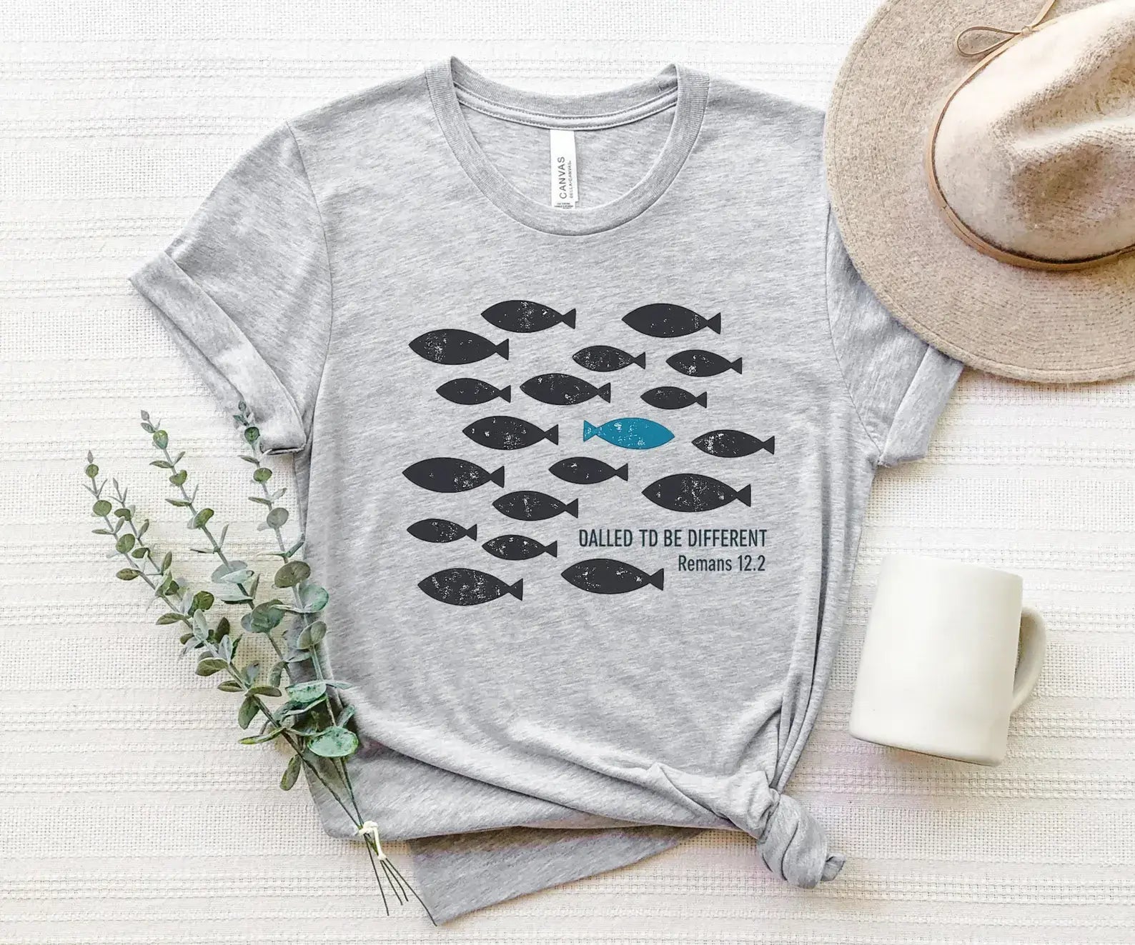 Called to Be Different Romans 12:2 Christian T-Shirt | Faith Based Clothing