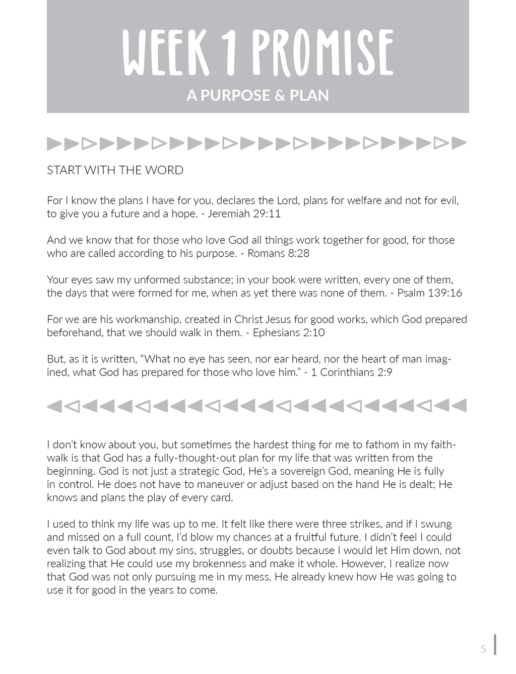 STAY Devotional — God's Presence and Promises — 12 Week Devotional