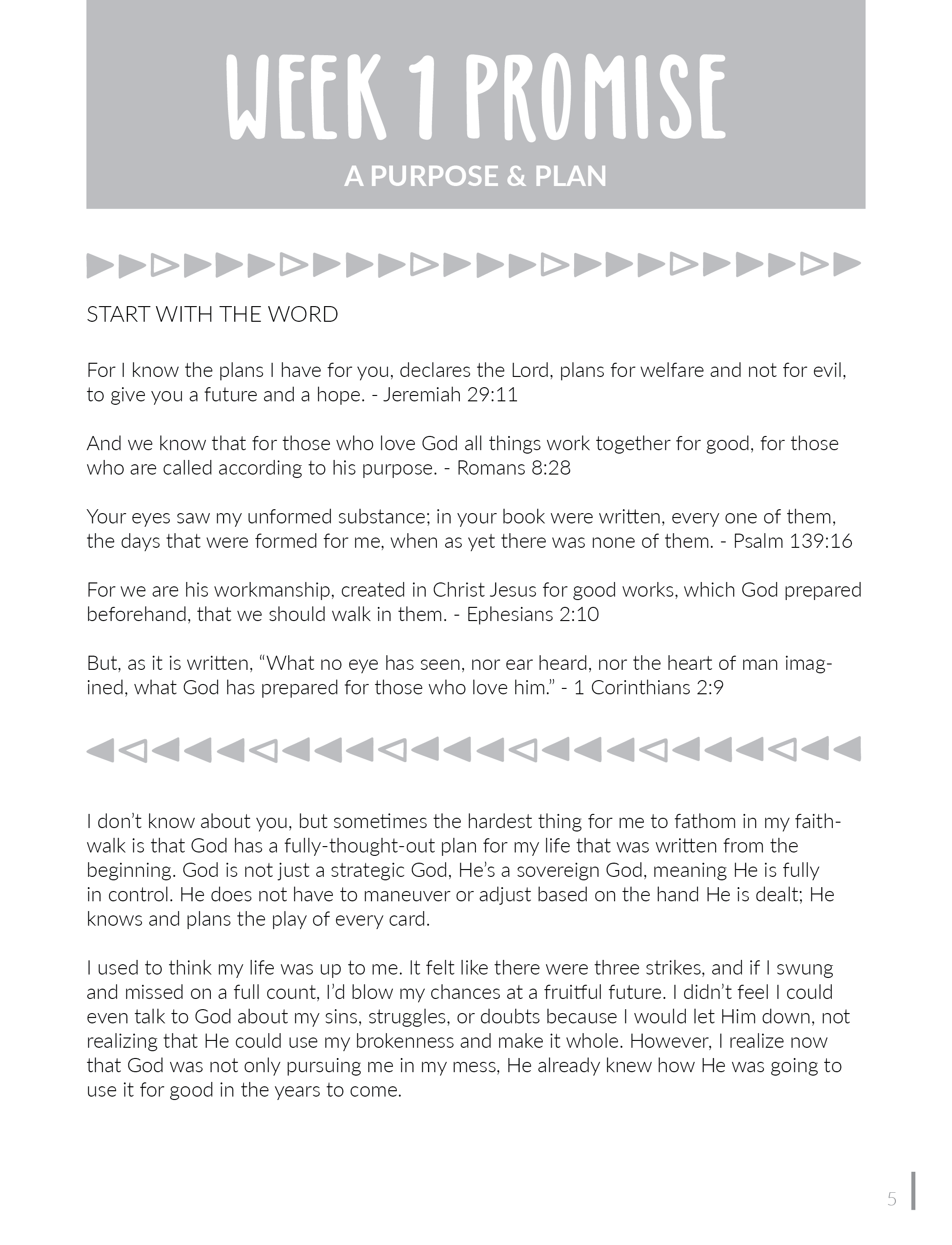STAY Devotional — God's Presence and Promises — 12 Week Devotional