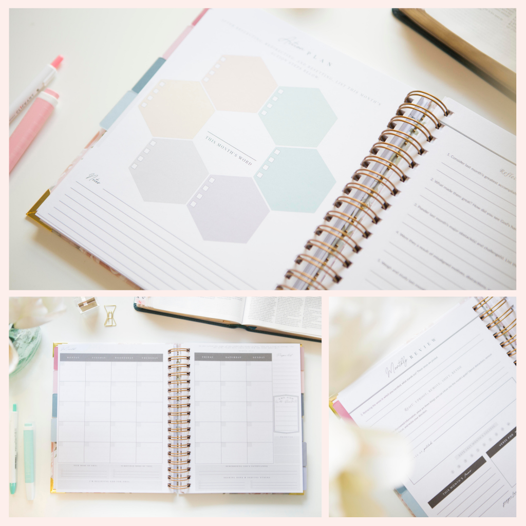 Arise Christian Planner — Undated Daily Goal Planner for Christian Women