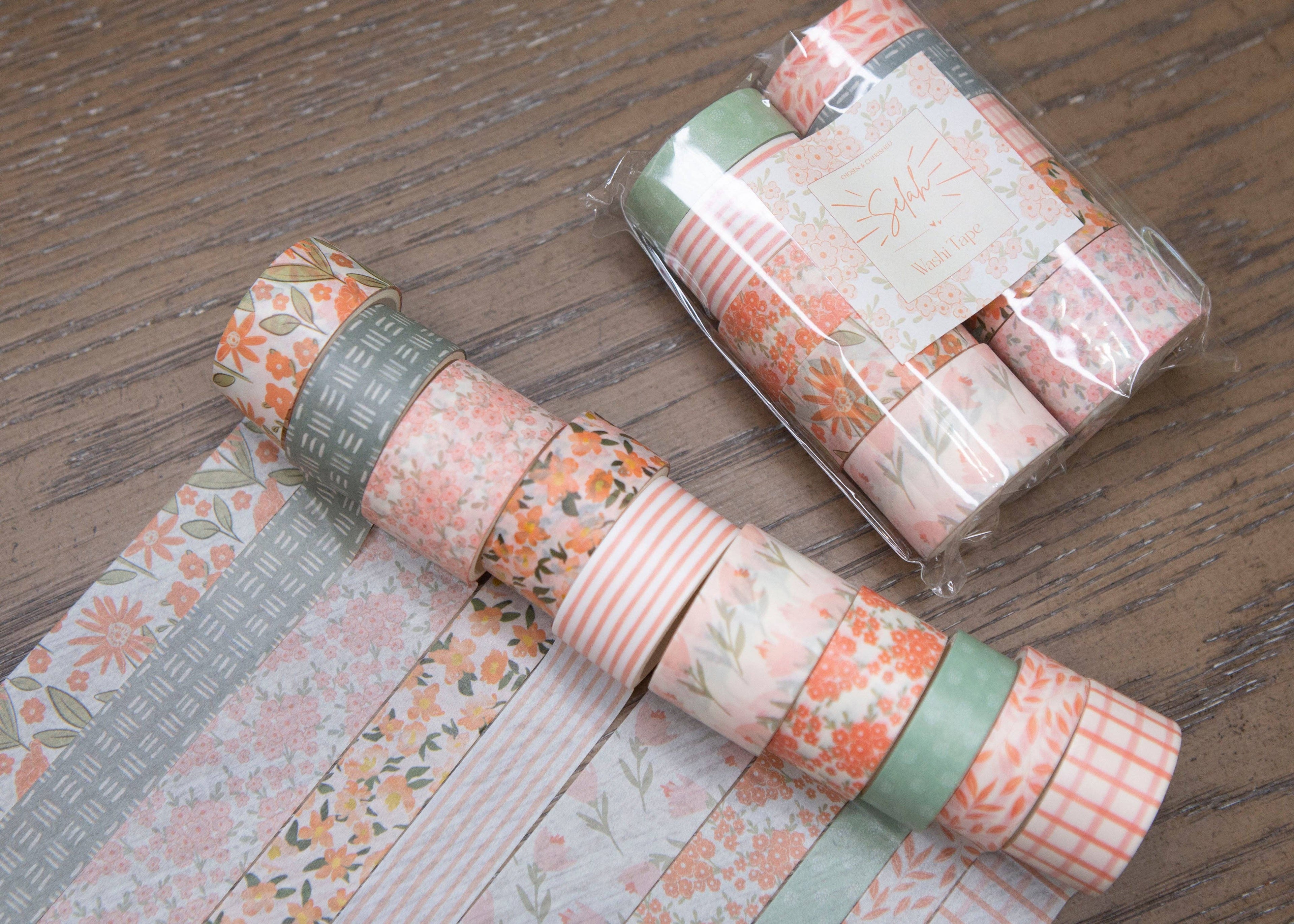 Bible Journaling Washi Tape - Peach