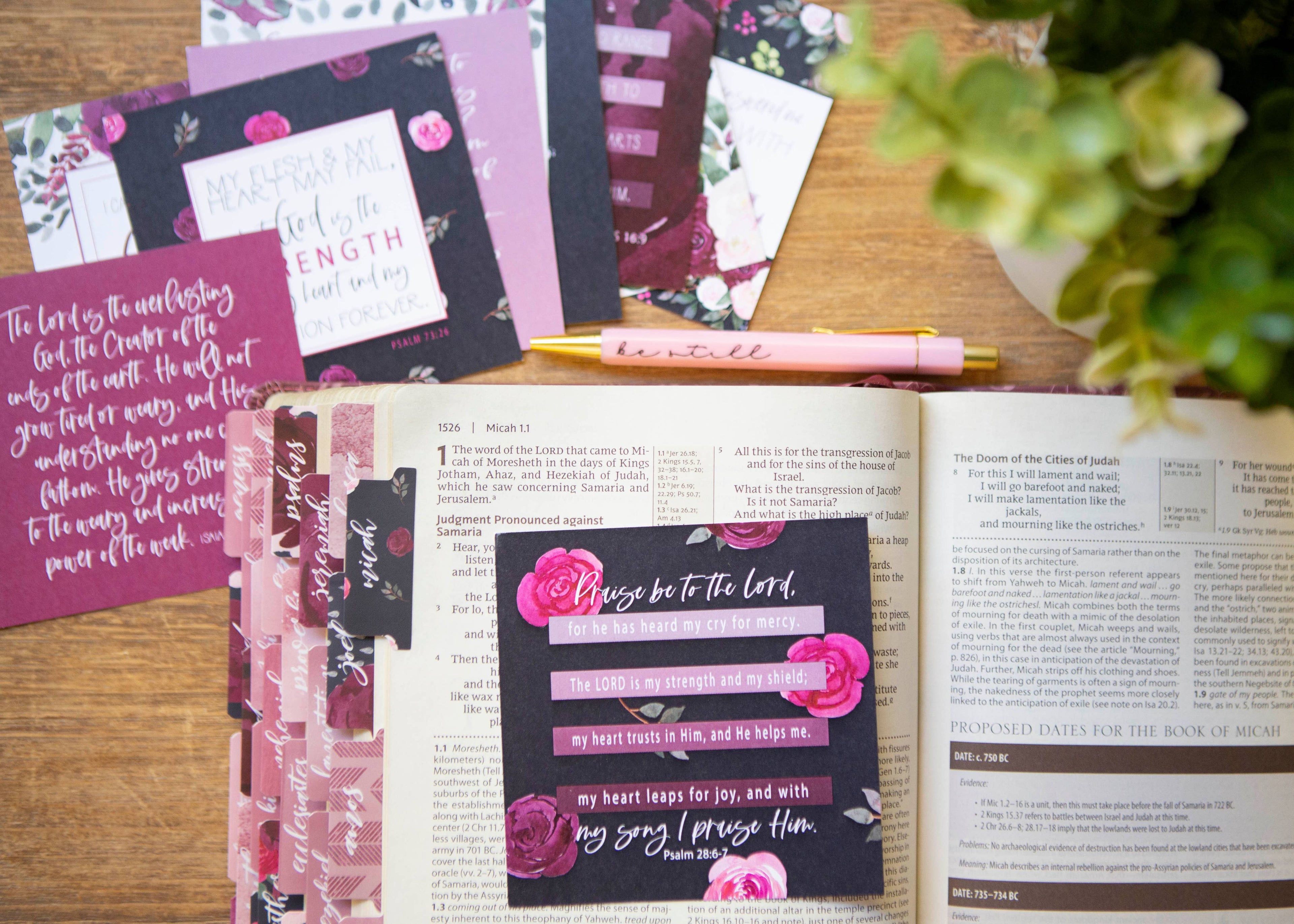 Strength for the Weary Verse Cards — Scripture Card Set