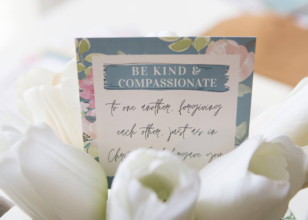 Fruit of the Spirit Scripture Verse Cards — Set of 10 Bible Memory Cards for Christian Women