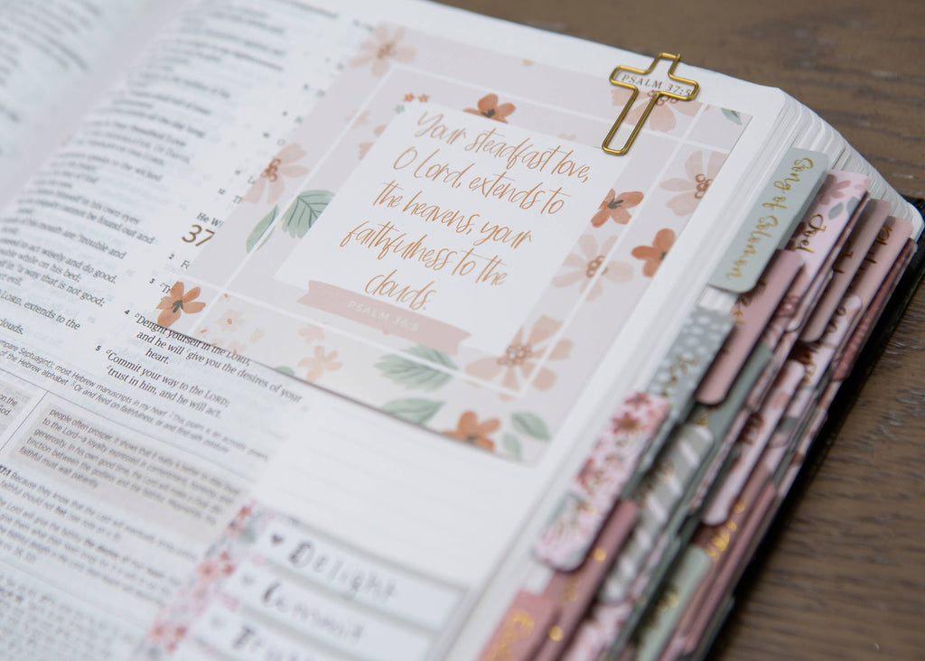 God's Faithfulness Scripture Verse Cards — Set of 10 Bible Memory Cards for Women