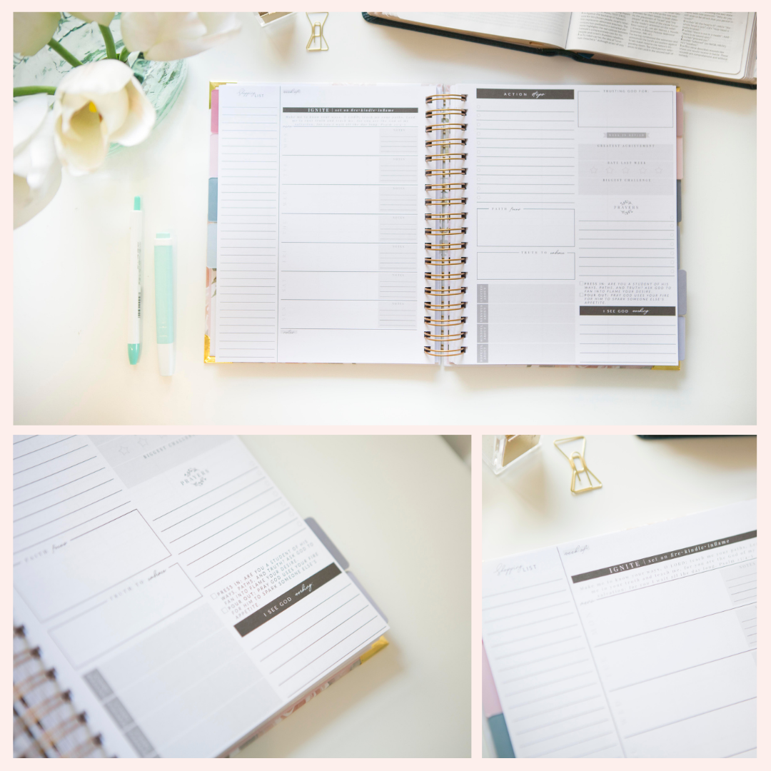 Arise Christian Planner — Undated Daily Goal Planner for Christian Women