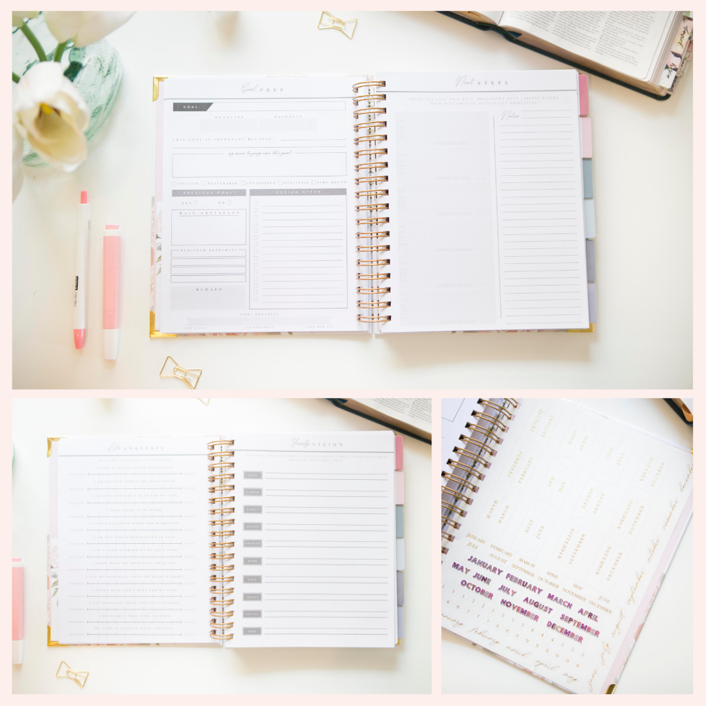 Arise Christian Planner — Undated Daily Goal Planner for Christian Women