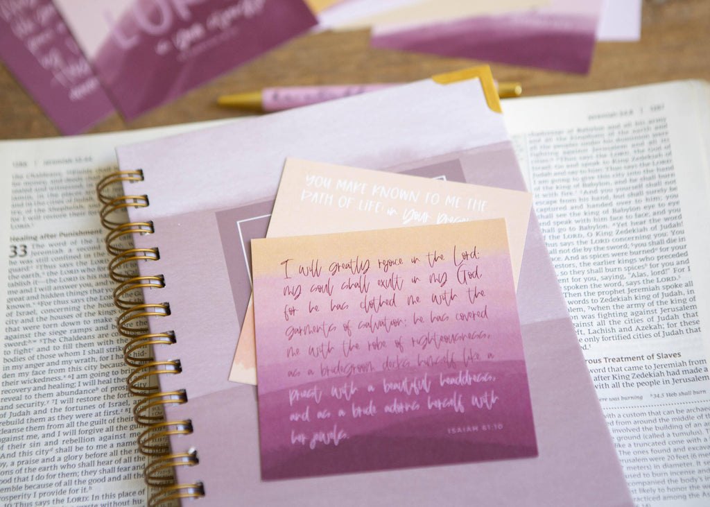 Scripture Cards | Joy Bible Verse Cards