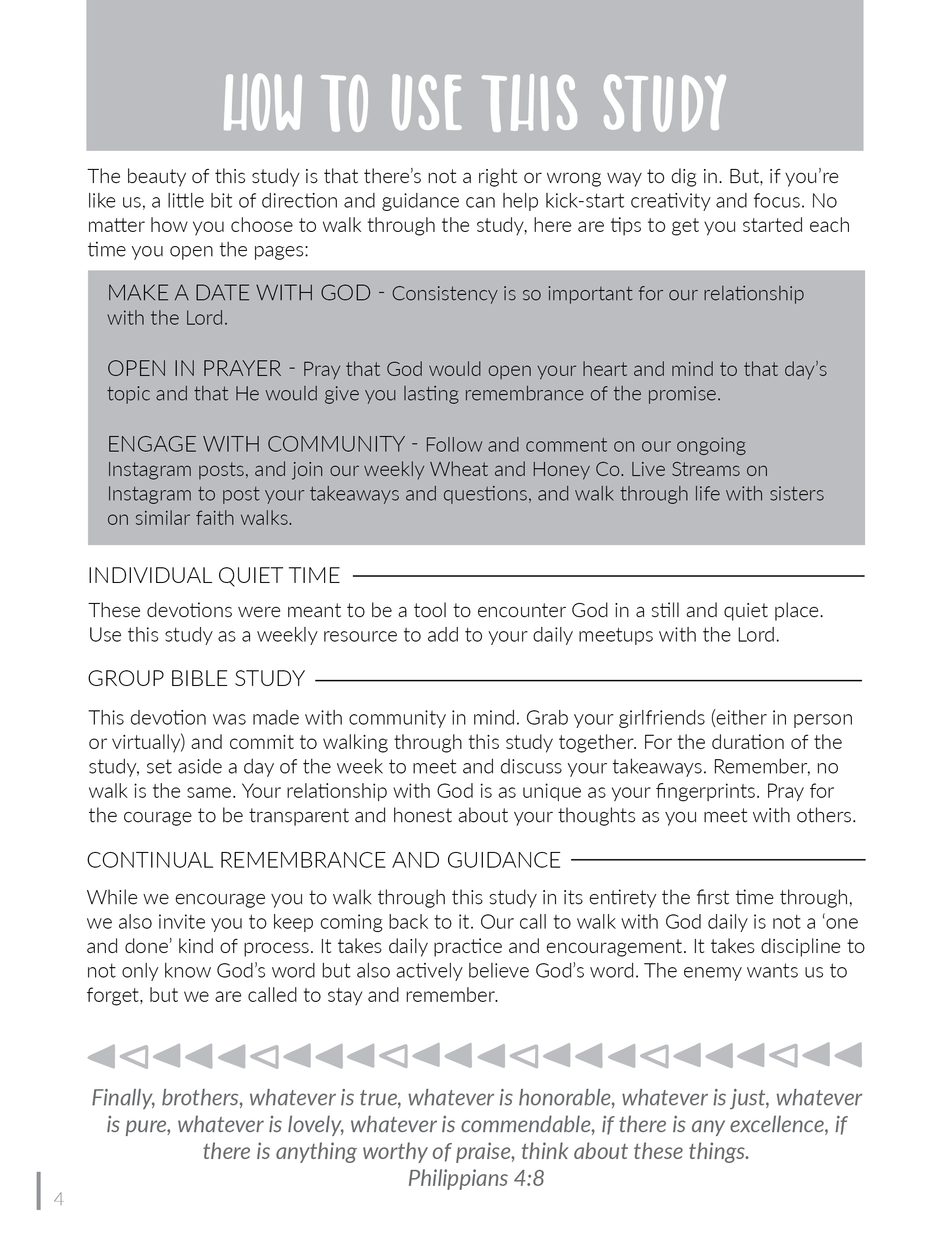STAY Devotional — God's Presence and Promises — 12 Week Devotional