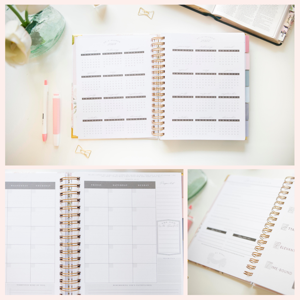 Arise Christian Planner — Undated Daily Goal Planner for Christian Women