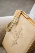 Green Multi Checkered Wristlet Keychain — Cute Keychain Wristlet for Women