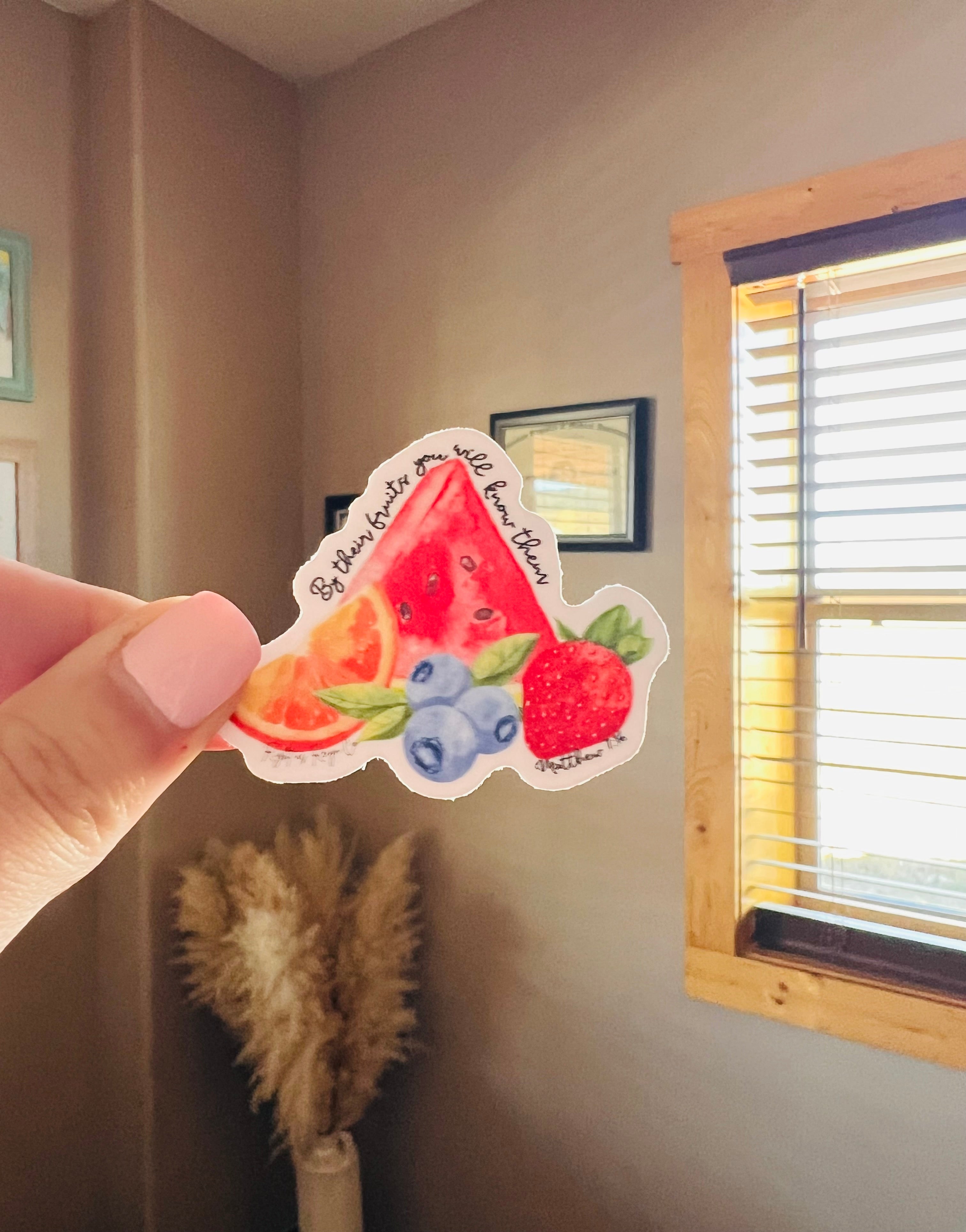 Fruitful Faith Sticker Collection — 7-Pack Christian Stickers