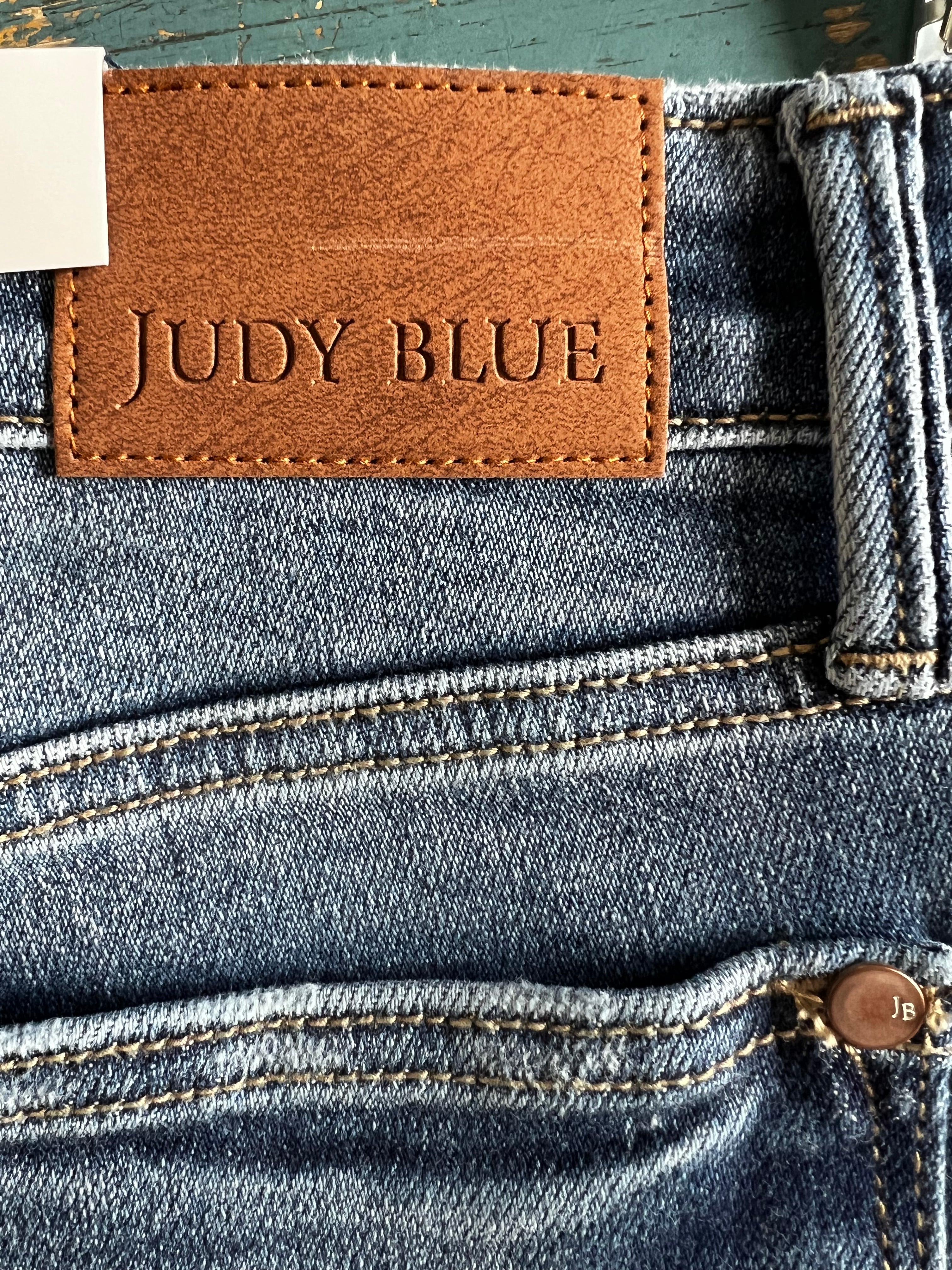 High Waisted Dad Straight Jean by Judy Blue