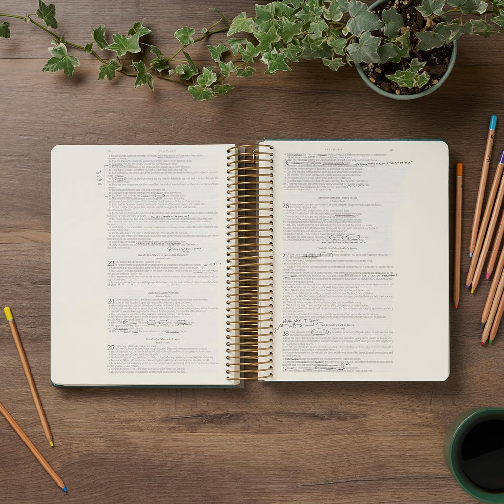 KJV My Creative Bible Journaling Bundle — Pink Faux Leather (Hardcover)