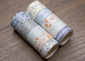Bible Journaling Washi Tape Set — Blue — Set of 10 Designs for Bible Journaling and Creative Projects