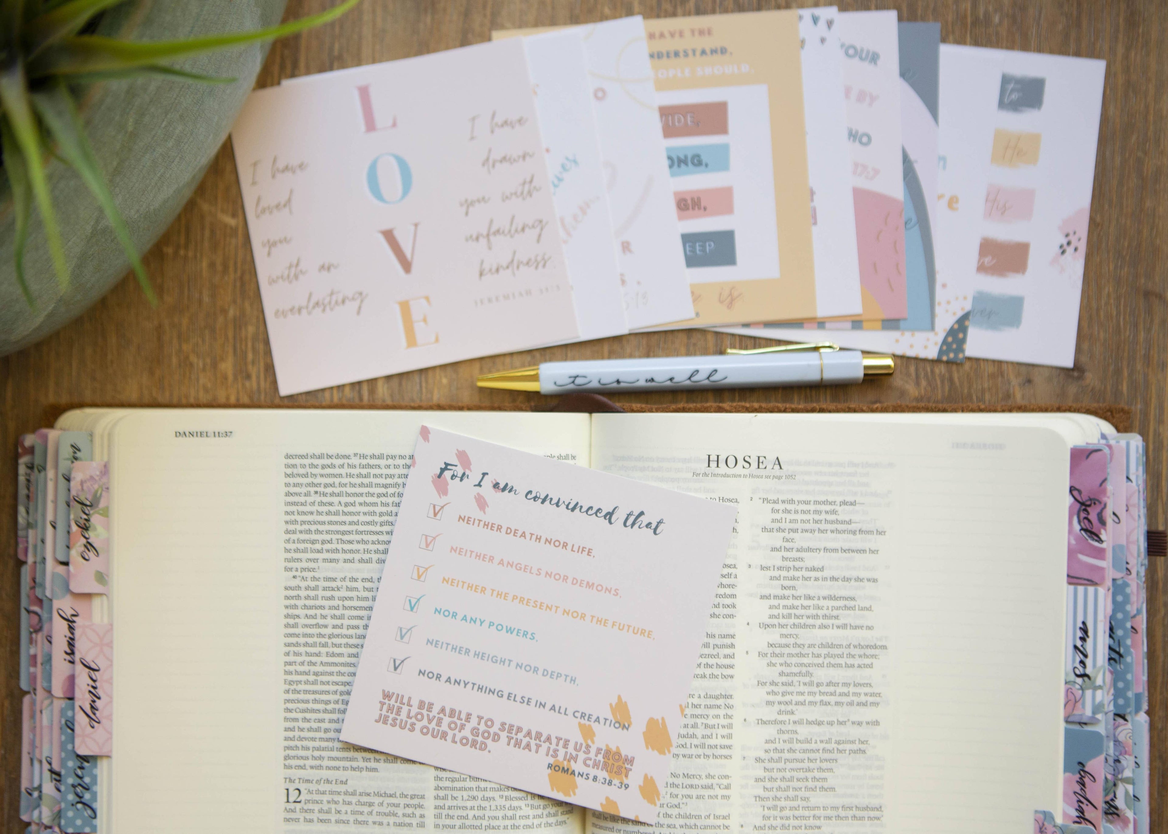 God’s Love Verse Cards — Experiencing God’s Love Scripture Card Set
