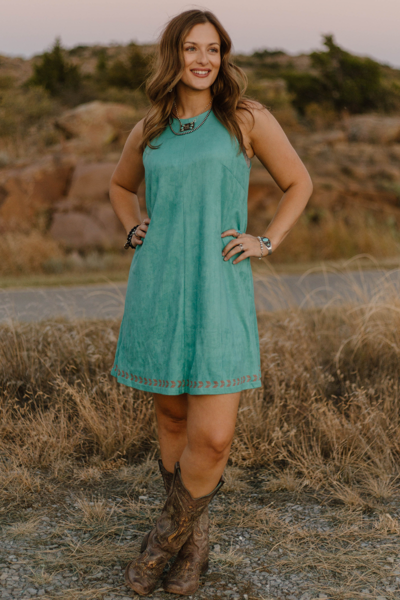 Turquoise Trails Dress