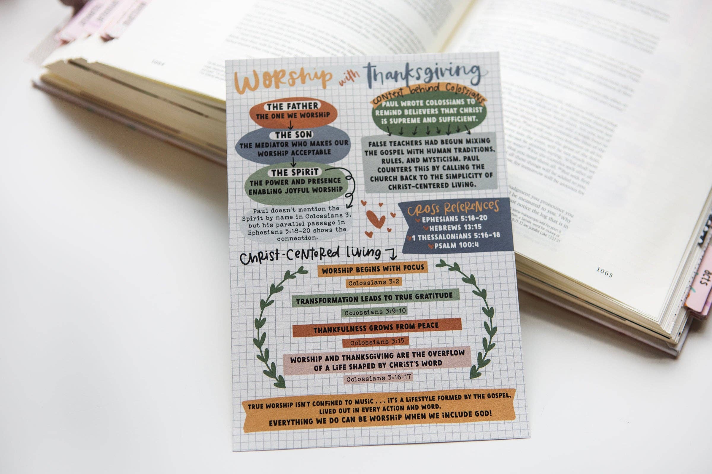 Worship with Thanksgiving Tip-in Sheet