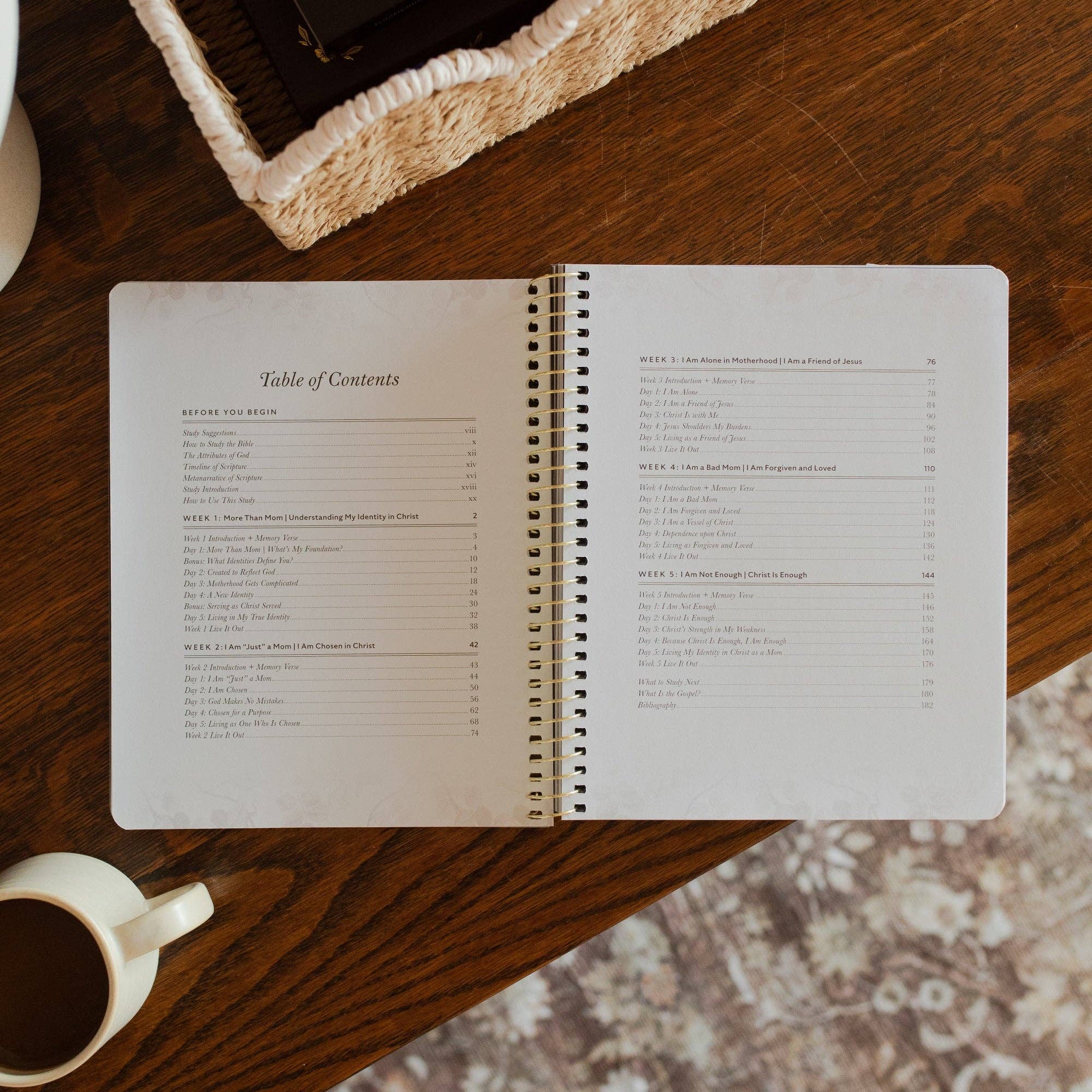Flourishing in Motherhood — 5 Week Spiral Bible Study on Identity in Christ