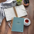 KJV My Creative Bible Journaling Bundle — Teal Linen (Hardcover)